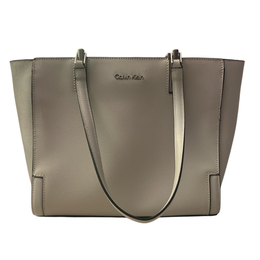 Calvin Klein Elegant Dove Gray Tote Bag NWT